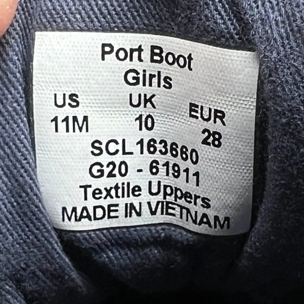 Sperry Girl's Blue Port Boots‎